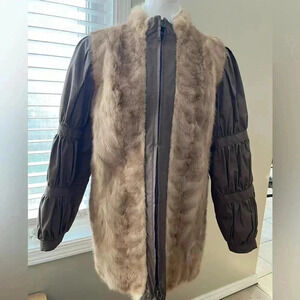 [US M/L]Vintage Yaegers Fur WMN  Coat